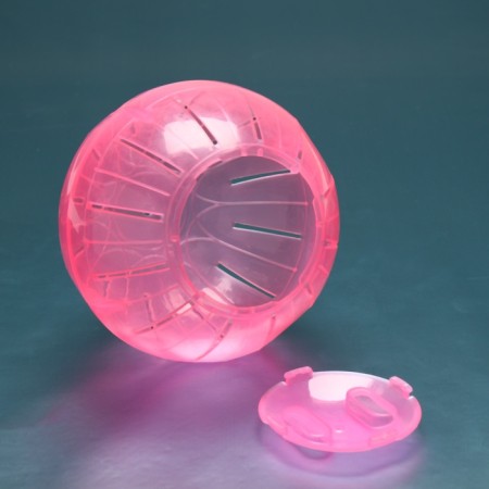 Ball for rodents "Pigger", 12 cm, pink-1