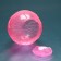 Ball for rodents "Pigger", 12 cm, pink