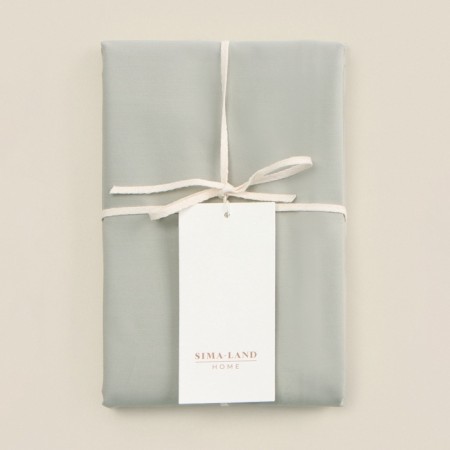 Pillowcase 300TS SL Home Percale 70*70+3 cm, central oliv, 100% cotton-7