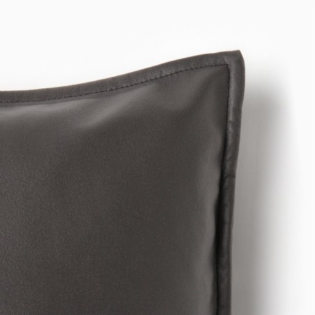 Case on the pillow "Ethel" to the leatherette 45*45 cm, black-2