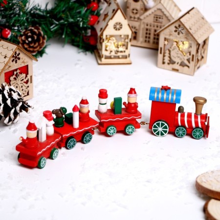 Souvenir "New Year train", 20 cm-5