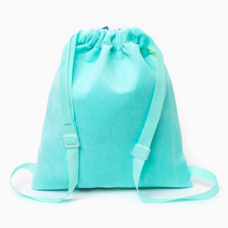 Children's Bag "Dino", 35 × 30 cm, turquoise color-4