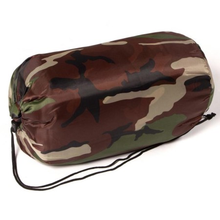Wildman's sleeping bag “Militari”, blanket, with a hood, 2 layers, 220x75 cm, +5/ +15 ° C-2