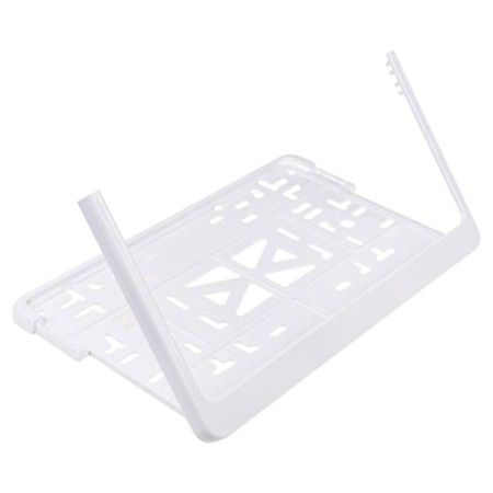 SkyWay car frame, plastic 290x170mm, GOST, with a latch, white, S04102009-1