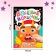 Book with stickers "Funny Muzzles", 12 p.
