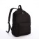 Young backpack from textiles on lightning, 4 pockets, black color