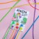 Hairpins, colored strands for hair on crab "Beauty by the very feathers!" (6 pcs)