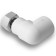 Aqualink square, polypropylene, d = 20 mm x 3/4 ", with a pitch nut