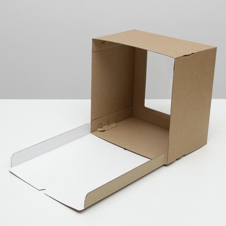 Confectionery packaging, with a window, craft, 30 x 30 x 20 cm-2