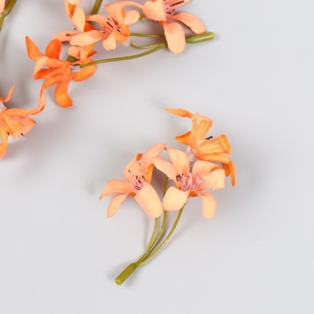 Flowers for decorating "Lilenik" peach 8.5 cm-1