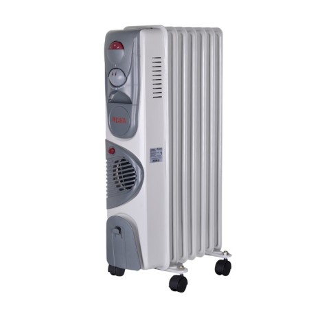 Resanta heater OM-7NV, Maslyany, 1900 T, 7 sections, 19 m², white