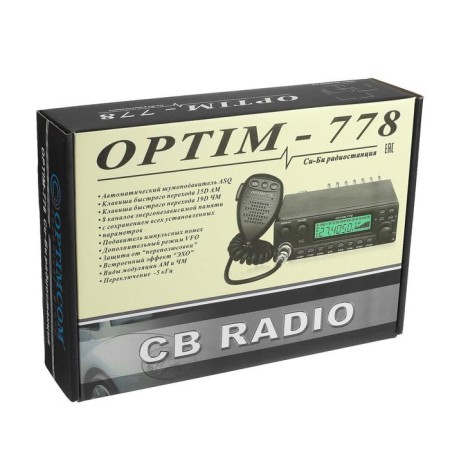 Car radio Optim-778, 12 V, 4 watts-6