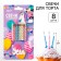 Set of candles untouched for a cake, 10 pcs, Minnie and unicorn