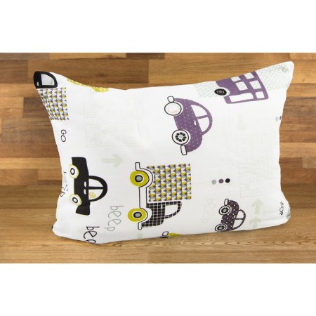 Pillowcase, size 50 × 70 cm, print city