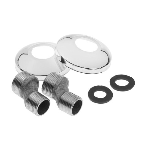 Bath mixer Zein Z0152, 35 mm cartridge, with shower set, chrome-8