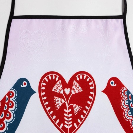 Apron Dolyana "Merry XMAS" 55x72cm, 100%PE-1