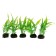 The artificial aquarium plant is small, 9 cm