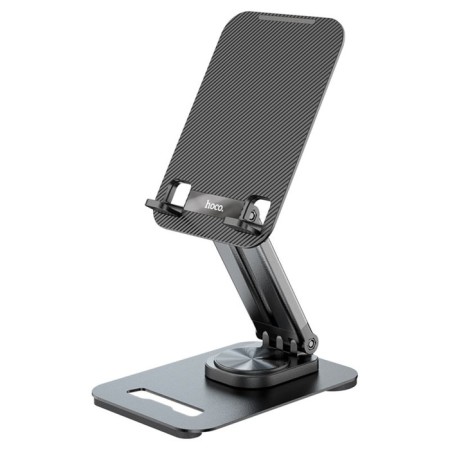 Hoco PH48 tablet holder, rotating, desktop, black