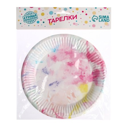 Paper Imvarel plate, in a set of 6 pieces-2