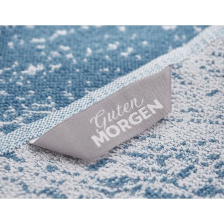 Tmachry Guten Morgen Grunge, 650 gr, size 70x130 cm, blue color-5