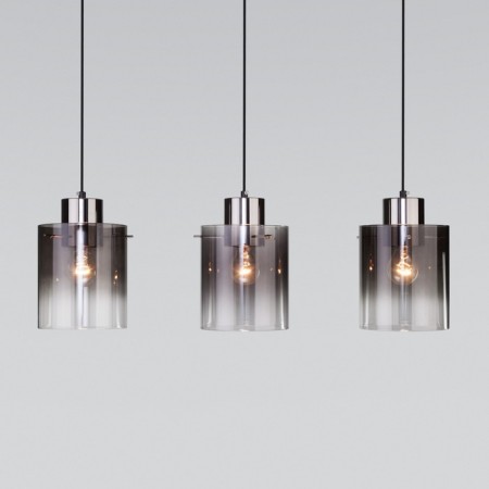 Suspended lamp with Trim, 40W glass ceiling, E27, 69x15 cm