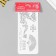 Plastic stencil "2024 Dragon" 10x25 cm