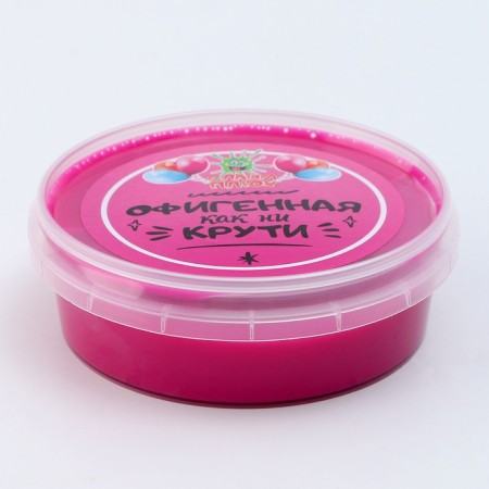 Slime "Plus. Awesome, as it may seem, ”container 125 g-1
