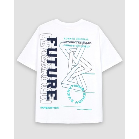 T -shirt for a boy, height 176 cm, white color-2