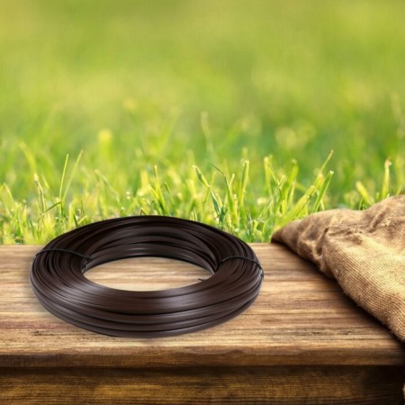 Artificial Smooth rattan 8 mm 100 m crescent (wenge)