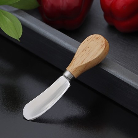 A knife for the cheese of the Dolyan "Blind", a handle from Gvei, 12.3 × 3 cm