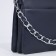 Bag Cross-Bodi with a zipper, blue color