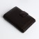 Male purse on magnet 3 in 1, department for auto documents, passports, brown color