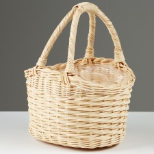 Wicker basket, 23 x 17 x 10 x 13/24 cm, rattan
