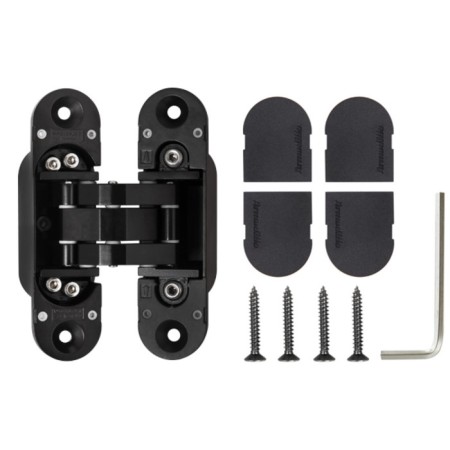 Loop of hidden installation Armadillo Universal 3D-CH 60 BL, with 3D-reg., Black-3