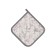 Marengo tack, size 20x20 cm, color gray color