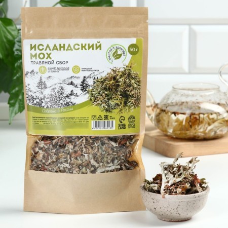 Icelandic moss of herbal gathering, 50 g.