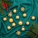 Set of balls plastic D-4 cm, 30 pcs "Melody" Ornament, gold