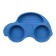 Silicone children's plate "Machine" with sections, color mix