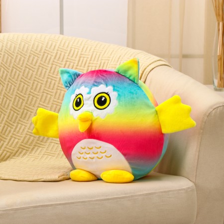 Soft toy "owl" with a blanket, 30 cm-5
