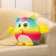 Soft toy "owl" with a blanket, 30 cm