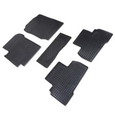 Rubber rugs ’grid’ for Suzuki Grand Vitara III 3 doors, 2005-