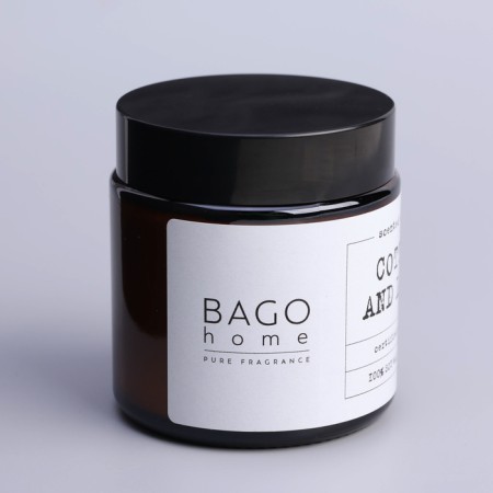 Aromatic candle in the jar "Cotton and Lilia", Envisor, 88 g-9