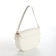 Women's bag on the valve, Textura, small size, white color