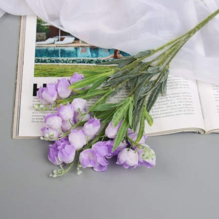 Bouquet "Bell with spraying" 27 cm, lilac