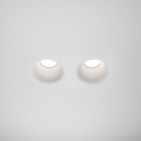 The built-in lamp Technical DL002-DW-02-W, 2x12W, 23.3x12x5 cm, GU10, white color-2