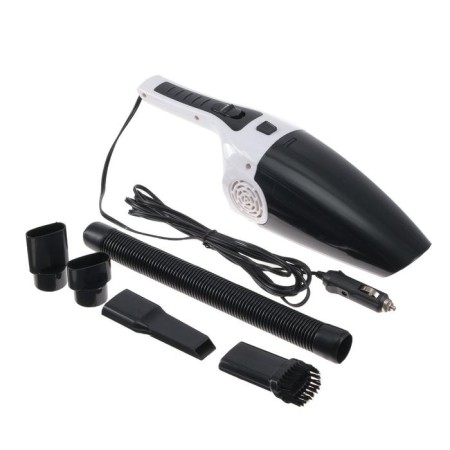 Vacuum cleaner car Cartage, 5 nozzles, 120 watts, 12 V, white
