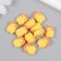 Decor for creativity Plastic "Chick in a cap" set of 12 pcs 1.5x1.2 cm