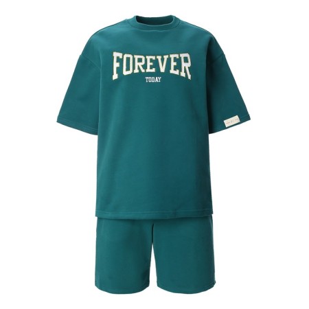 Women's costume with MIST OLD School shorts size 42, green color-6