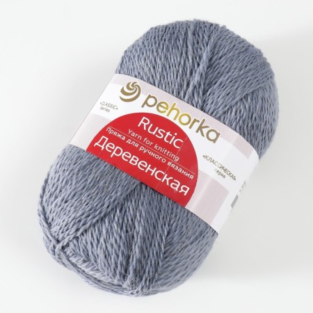 Yarn "village" 100% wool 250m/100g (59-minok)-1
