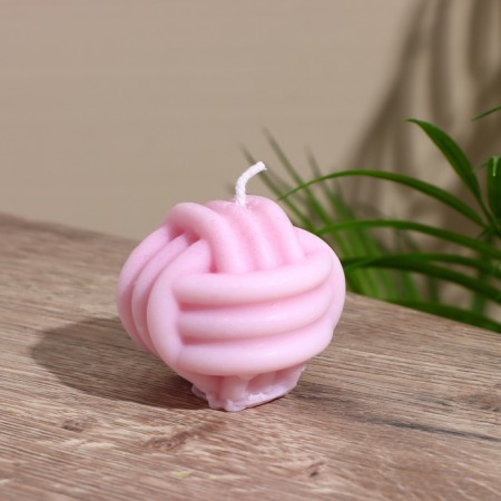Candle "Block" 6x5x6 cm, soy wax mix-2